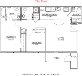 Floor Plan The Rose