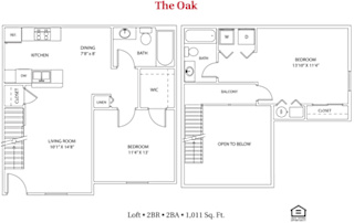 Floor Plan The Oak
