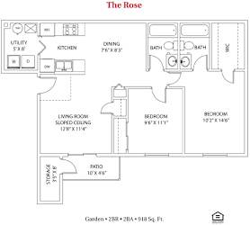 Floor Plan The Rose
