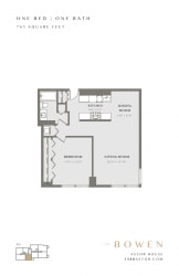 Astor House Apartments Floor Plan - Bowen