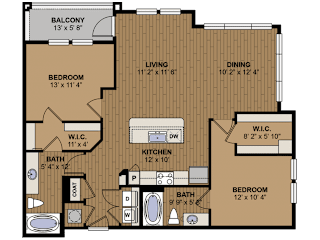 Floor Plan B3 Sapphire