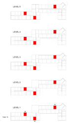 Location of this floor plan on each building level