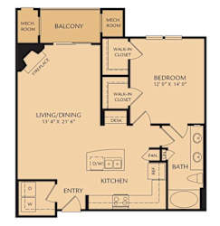 Floor Plan A2 - Demeter