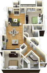 Floor Plan B1 - Liriope I
