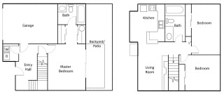 Springfield, OR Brentwood Estates Brentwood 3 bedroom 2 baths