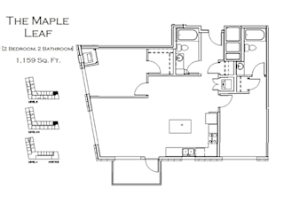 the maple leaf lighthouse loft floor plan