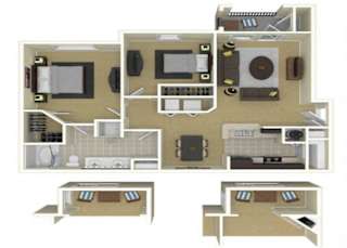Floor Plan The Hibiscus B1