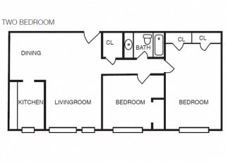 The Crestmont - B1 - 2 bedroom and 1 bath The Crestmont - B1 - 2 bedroom and 1 bath