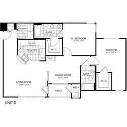 Grandcentral Floor Plan at Bristol Station, Naperville, IL