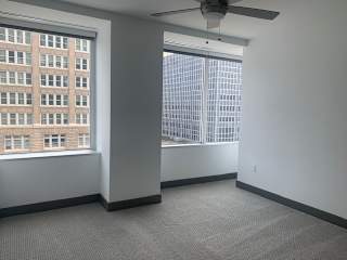 Room with window at The Grand, Missouri, 64106