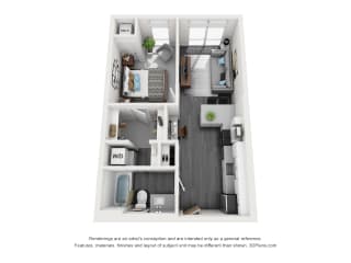 Floor Plan Stone Arch