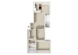 Floor Plan 2 BDRM LARGE