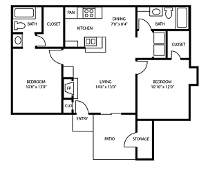 Floor Plan B2