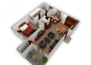 Floor Plan 1X1