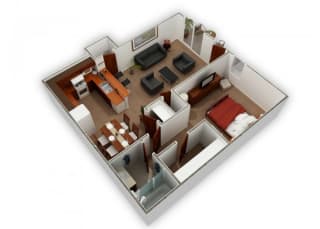 Floor Plan 1X1