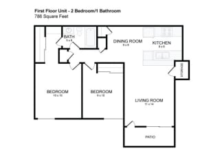 Floor Plan 2X1