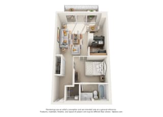 Floor Plan Calais - West