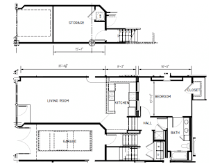 Floor Plan 1 Bedroom
