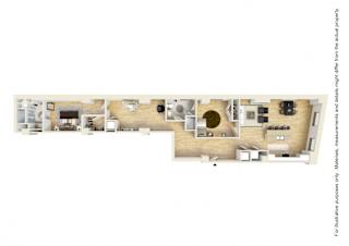 Floor Plan 2 Bedroom Apartment