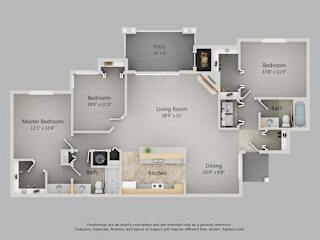 Floor Plan The Oak