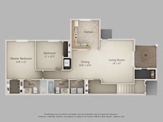 Floor Plan 2D-Praire