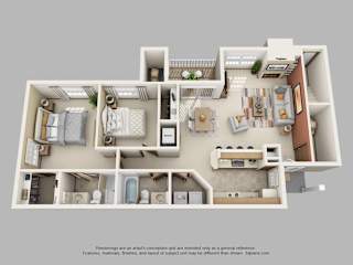 Floor Plan 2B-Mudsock