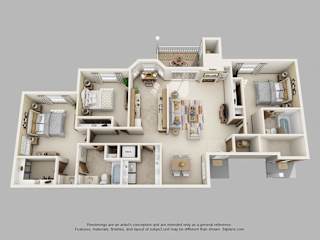 Floor Plan 3A-Nickel Plate