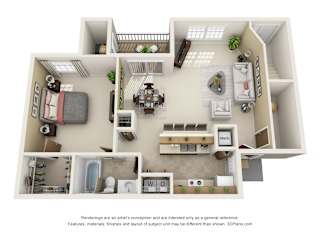 Floor Plan 1B-Horizon Series