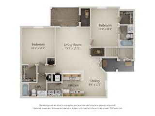 Floor Plan 2E-Sunset Series