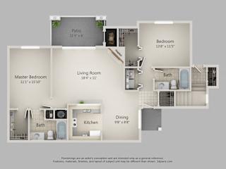 Floor Plan Walnut