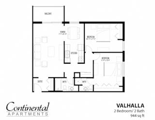 Continental Apartments in New Hope, MN_Valhalla