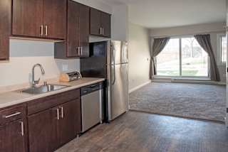 Contemporary Kitchen at Parkridge Way Apartments, New Hope, 55428