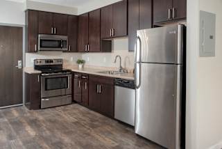 Spacious Kitchen at Parkridge Way Apartments, New Hope, Minnesota