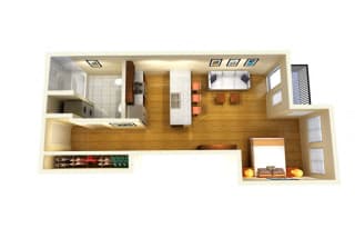 Unit-A Floor plan