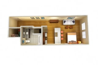 Unit-F Floor Plan