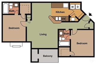 Kingsboro-2Bed,2Bath