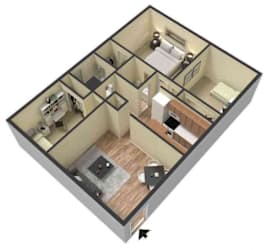 Floor Plan 3 bed 2 bath