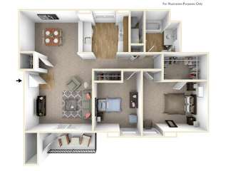 Floor Plan 2x1A
