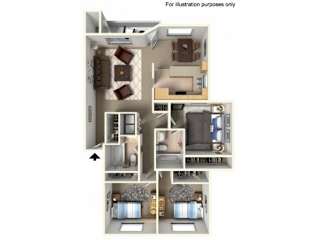 Floor Plan 3x2a -1130