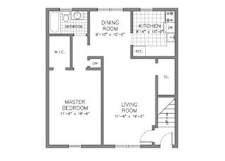 1 Bed One Bath Floorplan at Gateways at Randolph, Randolph, 07869