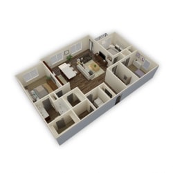 Axio-Axis-1 Bed 1 Bath
