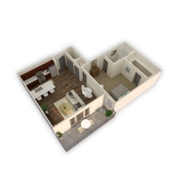 Axio-Meridian- 1 Bed 1 Bath