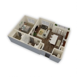 Axio-Prime- 1 Bed 1 Bath