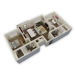 Axio-Temperate- 2 Bed 2 Bath
