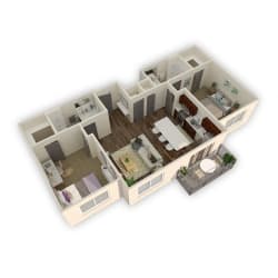 Axio-Temperate- 2 Bed 2 Bath