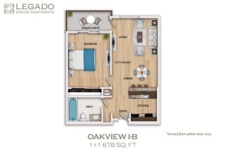 Floor Plan Oakview I-B