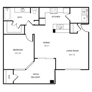 Pueblo Deluxe Floor Plan | Sedona Springs