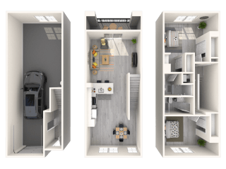 Zone Westgate Apartments B3 Floor Plan