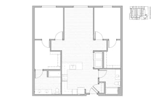 B6 floor plan at Neon Local