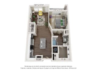 bedroom floor plan  the residences at